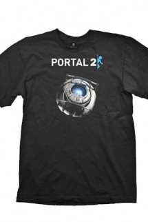 Portal 2 Camiseta - Wheatley en el Espacio