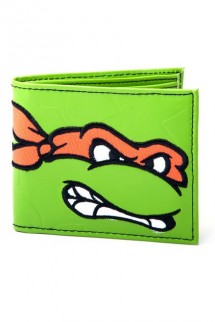 TMNT - Mikey, Big Face Wallet - Michelangelo