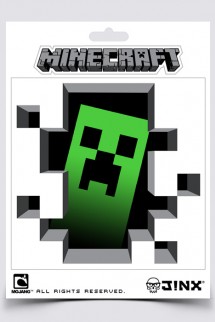 Minecraft pegatina Creeper Inside