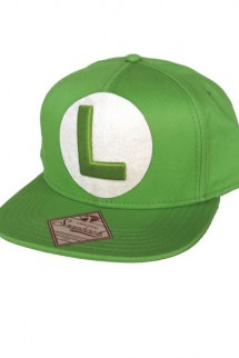 Nintendo - Green Snapback Cap with L in front