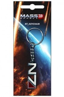 Mass Effect 3 Keychain N7 Logo