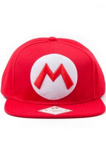 Nintendo - Red Snapback cap with M logo "Mario"
