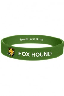 Metal Gear Solid  Pulsera Caucho - FOX HOUND