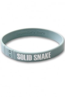 Metal Gear Solid  Pulsera Caucho - SOLID SNAKE