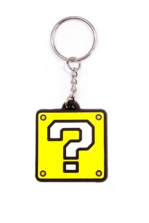 Nintendo - ? Block Rubber Key Chain