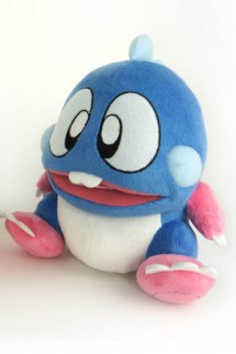 Peluche - Bubble Bobble con sonido 22cm. - AZUL