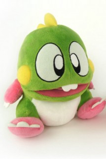 Peluche - Bubble Bobble con sonido 22cm. - VERDE