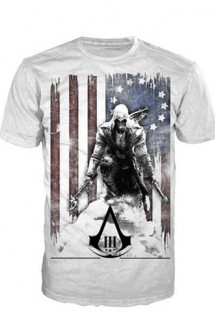 Camiseta - Assassin´s Creed III - Connor "Bandera"