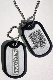 Metal Gear Solid Dogtag Foxhound Logo