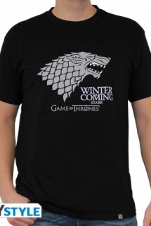 Camiseta - Juego de Tronos - Stark "Winter is Coming"