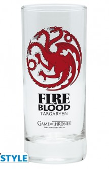 GAME OF THRONES Verre Game of Thrones Targaryen