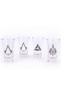 Assassins Creed Shotglasses Set of 4