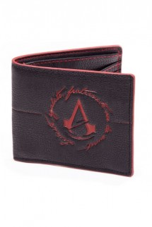 Assassins Creed Unity - Black Embossed Red L