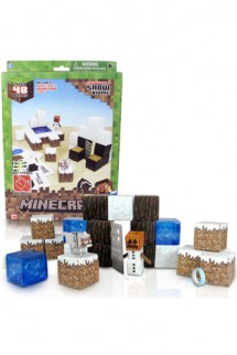 Minecraft Papercraft 48 Piece Snow Biome Pack 