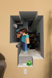 Vinilo - MINECRAFT "Steve Excavando"