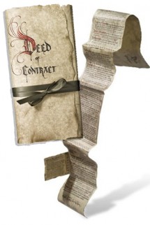 The Hobbit Replica 1/1 Bilbo’s Deed of Contract