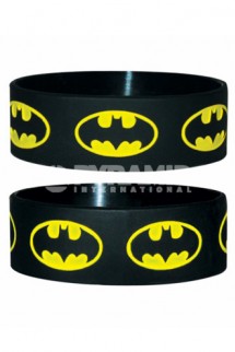 Wristband: DC Batman (Logo Repeat)
