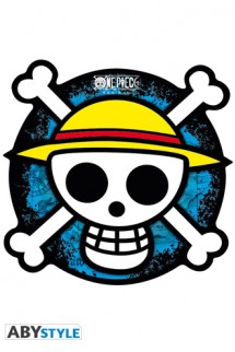 ONE PIECE mousepad Skull in shape