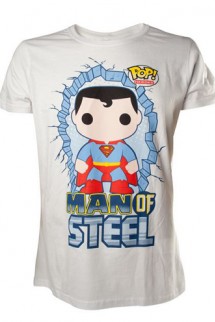 Camiseta - Superman "POP" Blanca