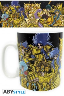 Taza - SAINT SEIYA "Caballeros del Zodiaco" Caballeros de ORO