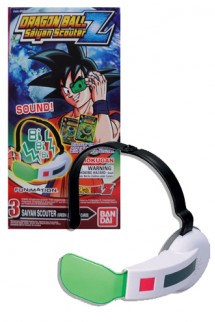 Dragon Ball Z - Saiyan Scouter (VERDE) Ginyu + 2 cartas ¡Con sonido!