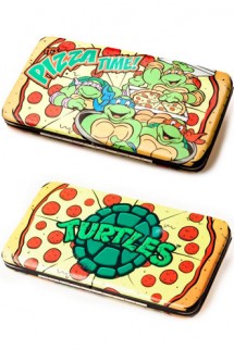 Turtles - Retro Pizza Time Girls Hinge Wallet