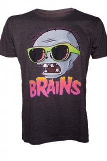 Plants Vs Zombies Brains, Black Shirt