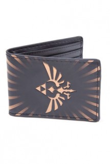 Nintendo - Black - Zelda Bird Wallet