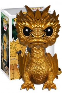 Funko POP Movies The Hobbit Smaug 6" Hot Topic Exclusive Gold