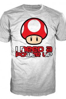 Camiseta - Nintendo "I Need A Power Up"