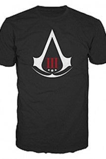 T-SHIRT - ASSASSIN´S CREED III "CREST LOGO"