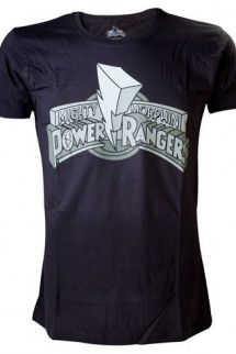 T-SHIRT Power Rangers Mighty Morphin, Black