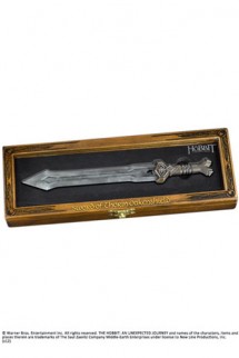 Abrecartas -El Hobbit "Espada de Thorin Oakenshield Dwarven" 23cm.