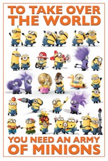 Maxi Poster - Despicable Me 2 (Take Over The World) 61x91cm.