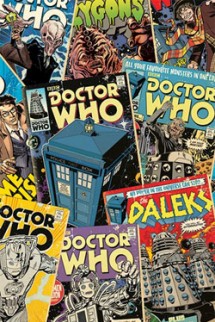 Maxi Poster - Doctor Who "Comic Montage" 61 x 91 cm