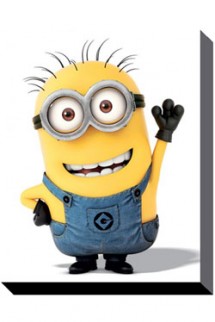 Canvas Prints - Despicable Me (Minion Wave) 40x50cm.