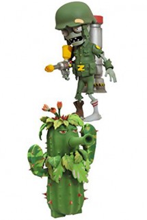 Plantas Vs. Zombis "Garden Warfare" Cactus & Soldado Zombie