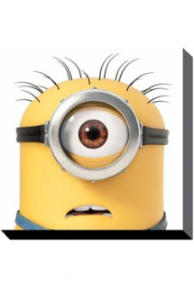 Despicable Me Canvas Print Carl Close Up 40 x 40 cm