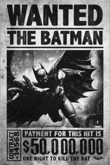Maxi Poster - Batman Arkham Origins "Wanted" 61x91,5cm