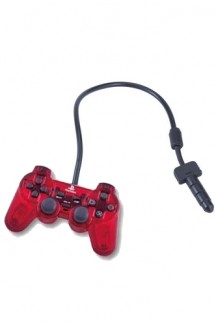 Phone Jack - Mando de PlayStation 20th aniversario "Rojo Transparente"