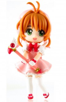 Figure: Card Captor Sakura "Atsumete for Girls" SAKURA Pink 3"