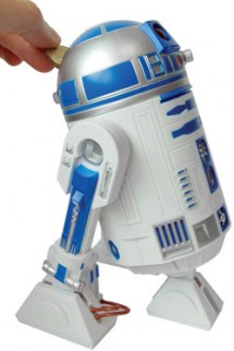 Hucha - STAR WARS "R2-D2" ¡Con Sonido! 19cm.