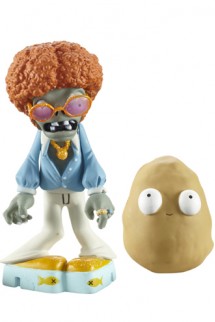 Plants vs Zombies Figures 3'' Disco Zombie with Walnut