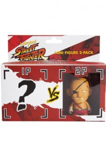 Mini Figura - Kidrobot: Street Fighter Pack Sagat