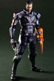 Figura Play Arts Kai - Mass Effect 3 "Commander Shepard" 21,7cm.