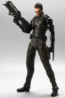 Figura Play Arts Kai - Deus EX: Human Revolution "Adam Jensen" 24,2cm.