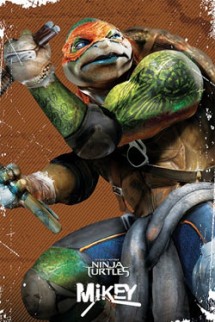 Maxi Póster - Las Tortugas Ninja "Michelangelo" 61x91,5cm.