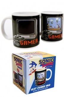 Taza - Sonic the Hedgehog - Gamer "Sensitiva al Calor"