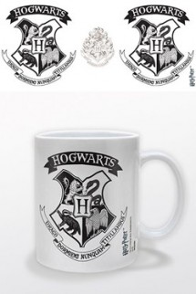 Mug - Harry Potter "Hogwarts Crest" Black