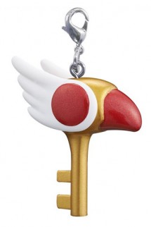 Mini Figure - keychain: Card Captor Sakura Charm "Fuuin no Kagi/ Sealing Key"